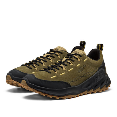 Jasper Zionic Herren Wildleder-Sneaker Dark Olive/Khaki