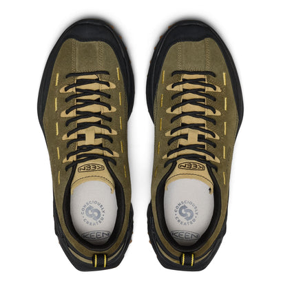 Jasper Zionic Herren Wildleder-Sneaker Dark Olive/Khaki