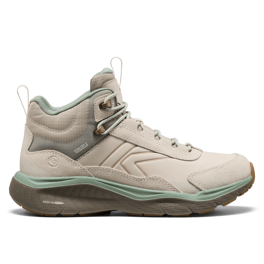 Leiki Mid Leather Damen Wanderschuhe Birch/Lily Pad
