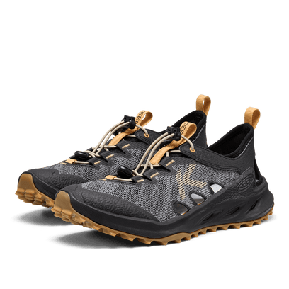 Zionic ADV Damen Wandersandalen Black/Oak Buff