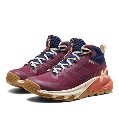Targhee Apex Mid Damen Wanderschuhe Fig/Burnt Brick