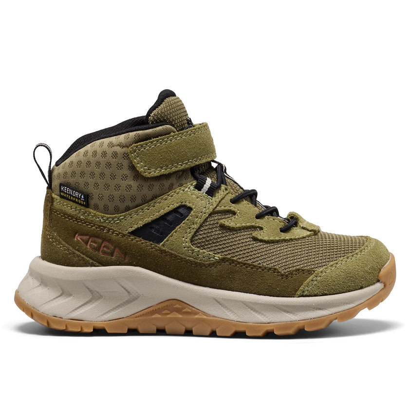 Hightrail Mid Younger Kids Wanderschuhe Dark Olive/Martini Olive