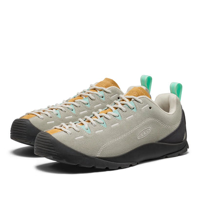 Jasper Damen Wildleder-Sneakers Abbey Stone/Oak Buff
