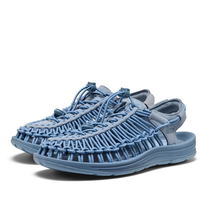 Uneek Damen Sandalen Dusty Blue Mono