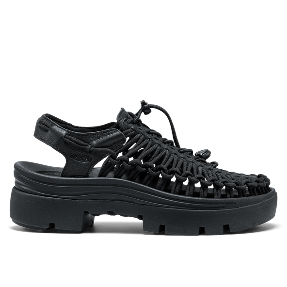 Uneek PLT Sandalen Black Smooth Lea