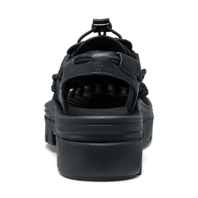 Uneek PLT Sandalen Black Smooth Lea