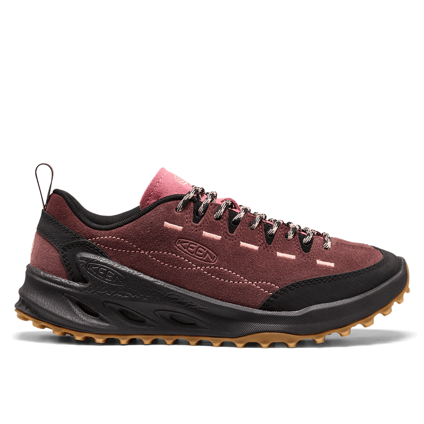 Jasper Zionic Damen Wildleder-Sneaker Huckleberry/Cameo Rose