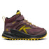 Zionic Mid Younger Kids Wanderschuhe Huckleberry/Mango Mint