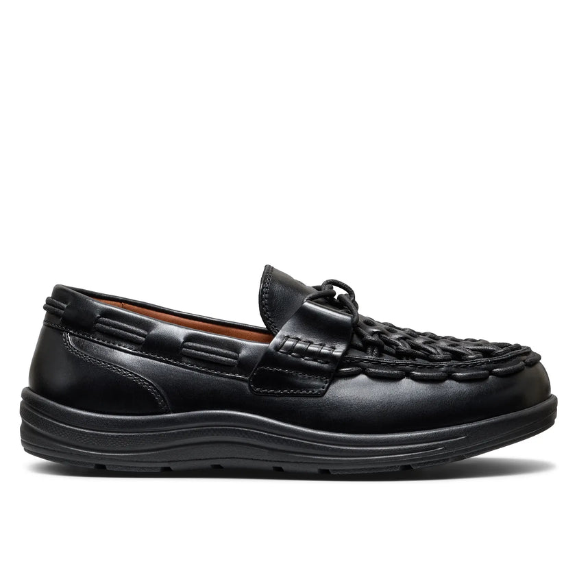 Uneek Loafer Damen Leder Black