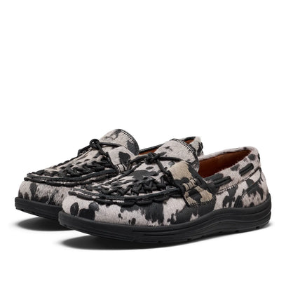 Uneek Loafer Damen Nocturnal Cow Black