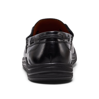 Uneek Loafer Herren Leder Black
