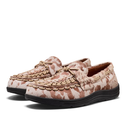Uneek Loafer Herren Nocturnal Cow Red