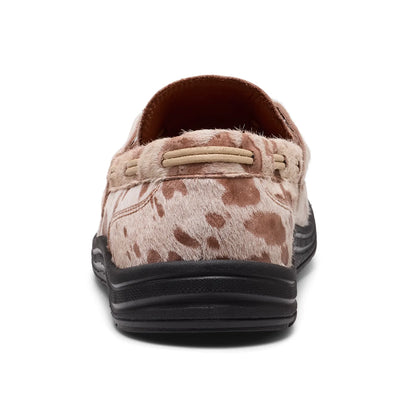 Uneek Loafer Herren Nocturnal Cow Red