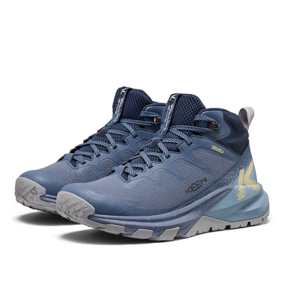 Targhee Apex Mid Damen Wanderschuhe Vintage Indigo/Lemon Grass