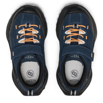 Jasper Zionic Younger Kids Wanderschuhe Naval Academy/Flame Orange