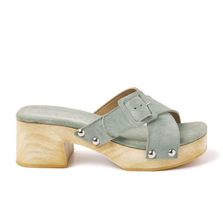 Damen Clogs 31.226 Salvia