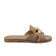 Zola Damen Wildleder-Pantoletten Taupe