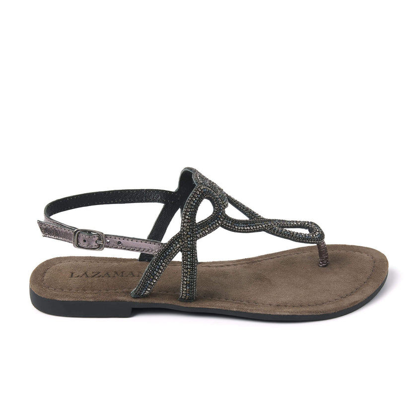 Damen Sandalen 33.510 Pewter