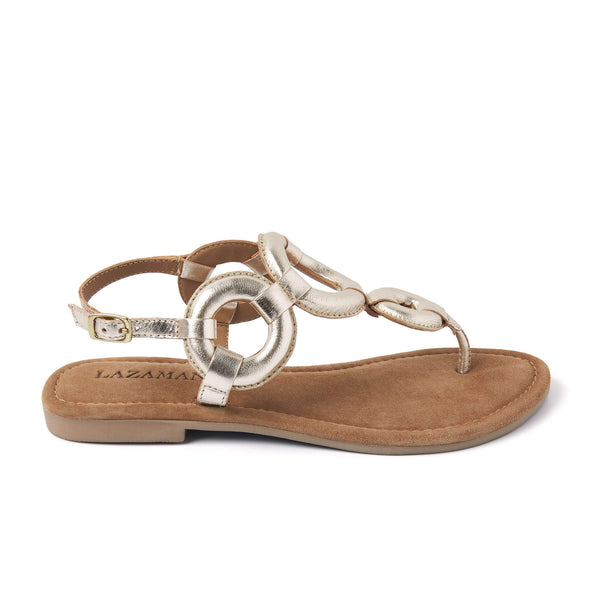 Damen Sandalen 33.543 Gold