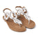 Damen Sandalen 33.543 Silver