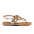 Kate Damen Ledersandalen Peach