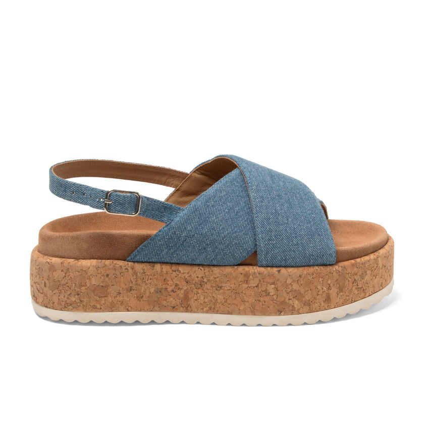 Iria Damen Sandalen Denim