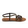 Tova Damen Leder-Sandalen Black