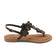 Pippa Damen Leder-Sandalen Black