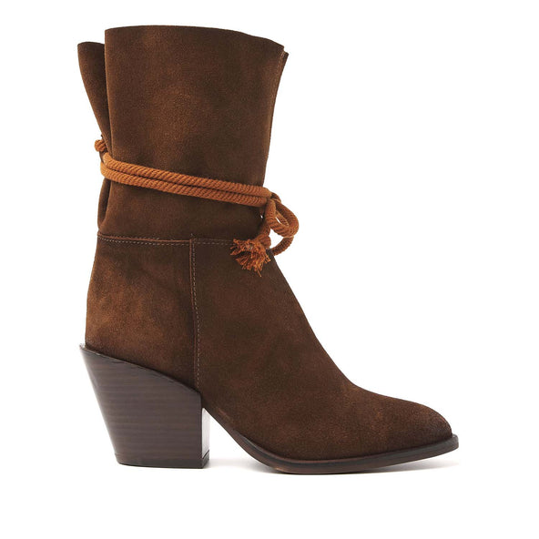 Damenstiefeletten 35.118 Tan