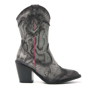 Damenstiefel 35.120 Grey-Python