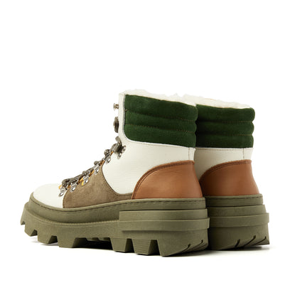 Vere Damen Hiking Boots Leder Green