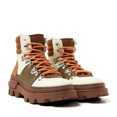 Vere Damen Hiking Boots Leder Rust