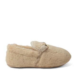 Floor Damen Hausschuhe Beige