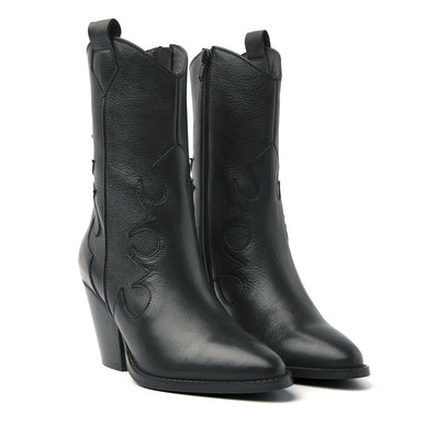 Damen-Stiefel 53.594 Black