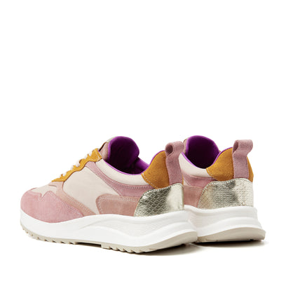 Valencia Damen Ledersneaker Rose