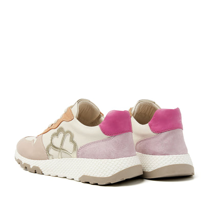 Madrid Damen Ledersneaker Nude