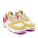 Barcelona Damen Ledersneaker Yellow