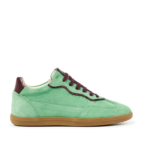 San Sebastian Wildleder Damen Sneaker Green