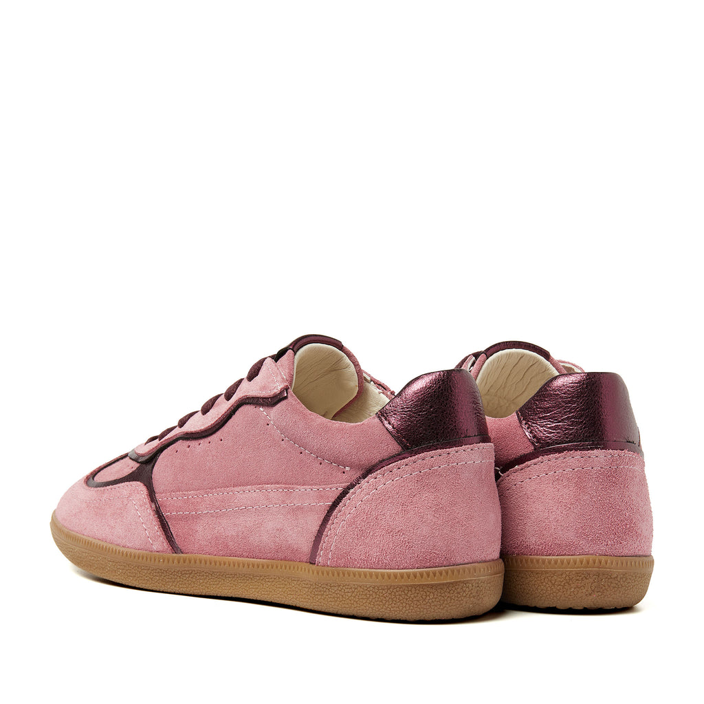 San Sebastian Wildleder Damen Sneaker Pink