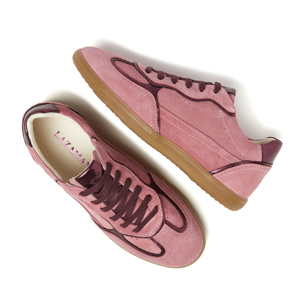 San Sebastian Wildleder Damen Sneaker Pink