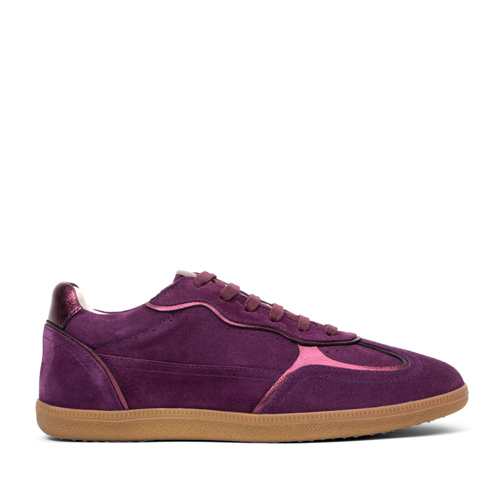 San Sebastian Wildleder Damen Sneaker Purple