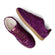 San Sebastian Wildleder Damen Sneaker Purple