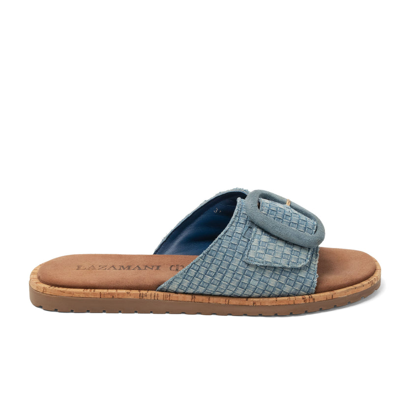 Izar Damen Pantoletten Denim