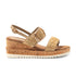 Carla DamenSandalen Raffia Gold