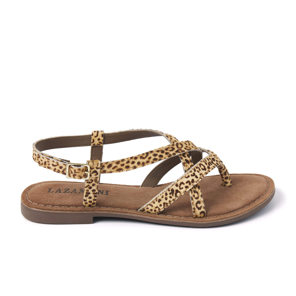 Damen Sandalen 75.311 Leopard