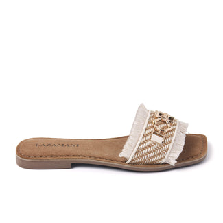 Damen Pantoletten 75.362 Beige