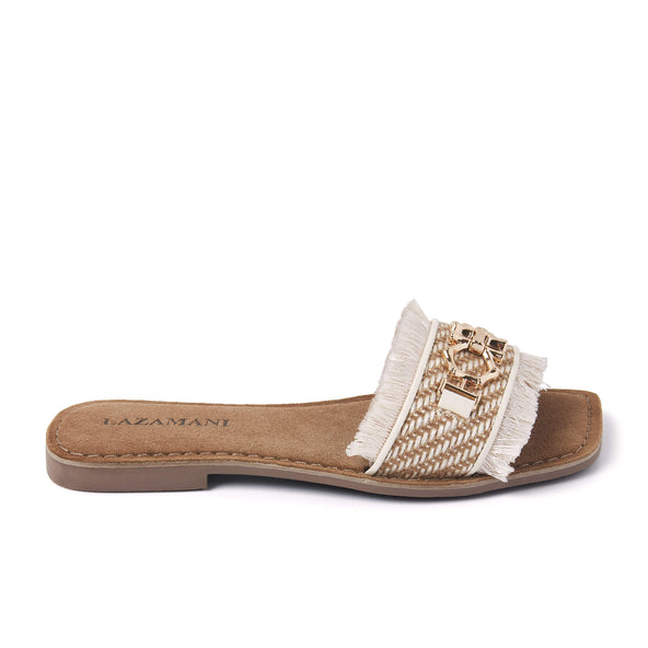 Damen Pantoletten 75.362 Beige