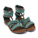 Damen Sandalen 75.393 Aqua