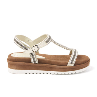 Damen Sandalen 75.417 White