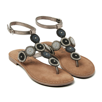 Harper Damen Ledersandalen South